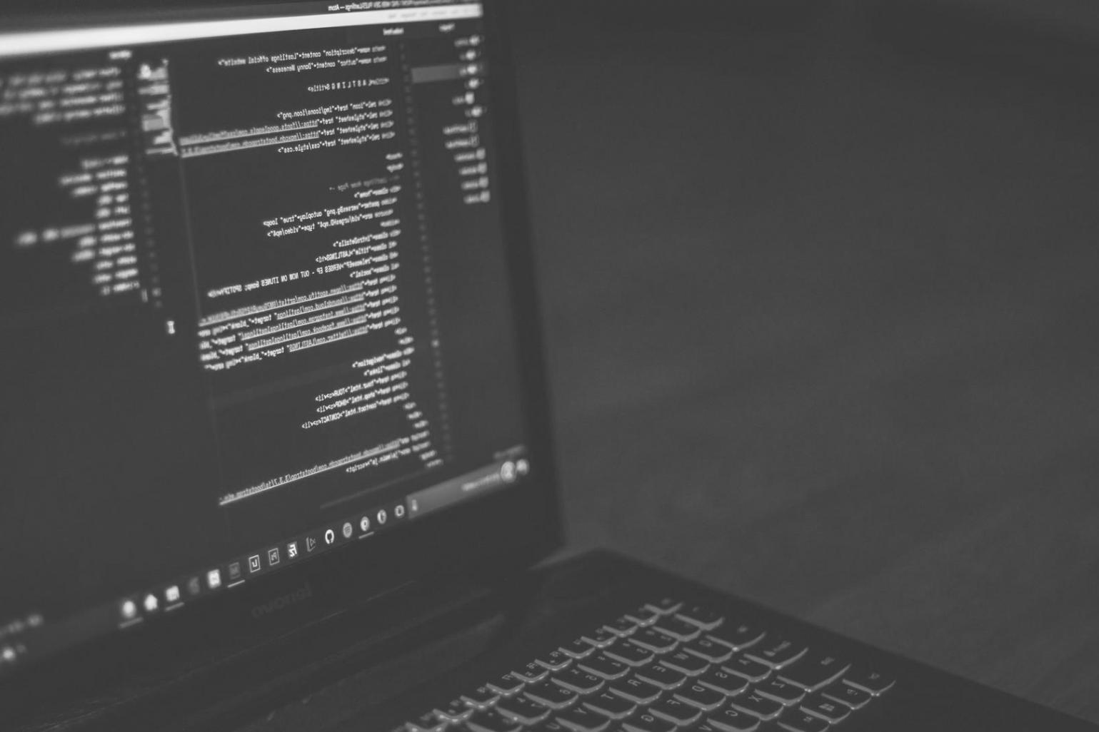 Code editor open during a Python game development lecture